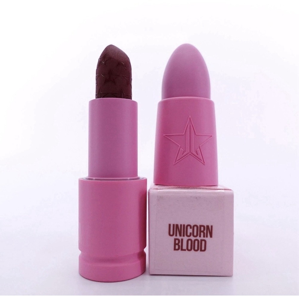 Jeffree Star Velvet Trap Lipstick - Unicorn Blood (Burgundy) .141 Oz. NIB (56)